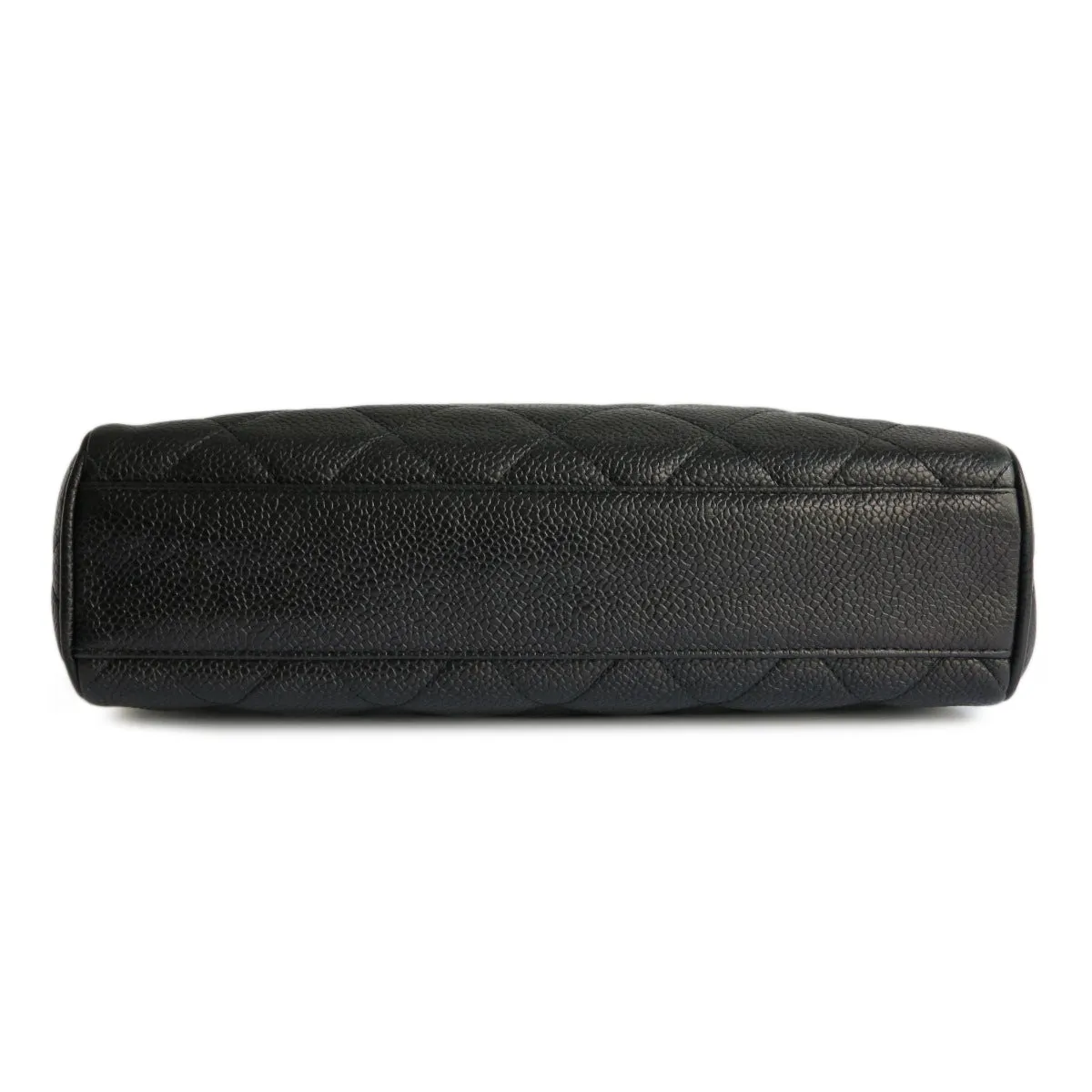 Vintage Camera Bag in Black Caviar