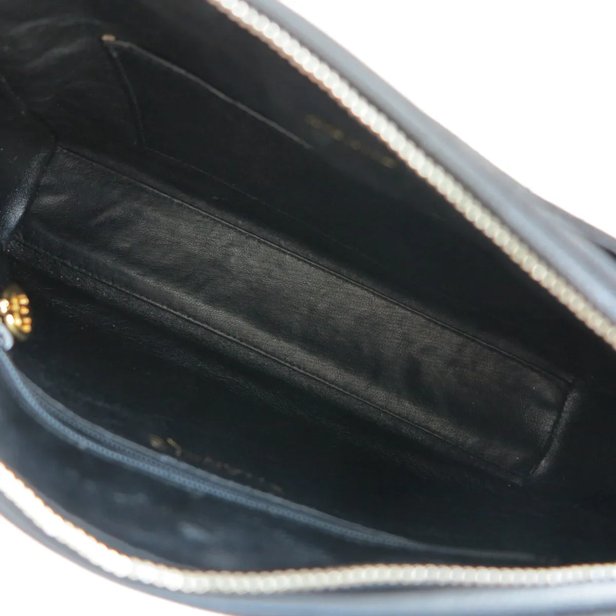 Vintage Camera Bag in Black Caviar