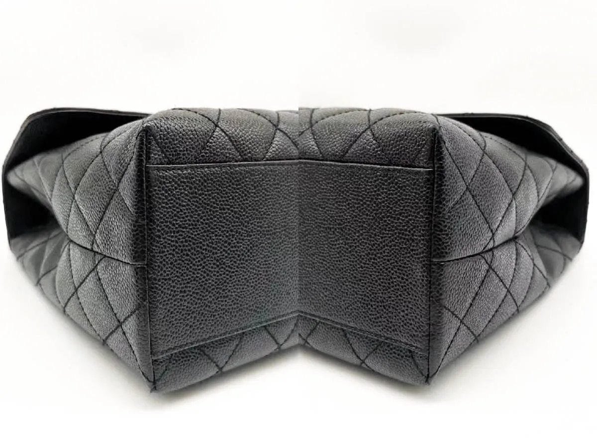 Vintage Kelly Bag in Black Caviar