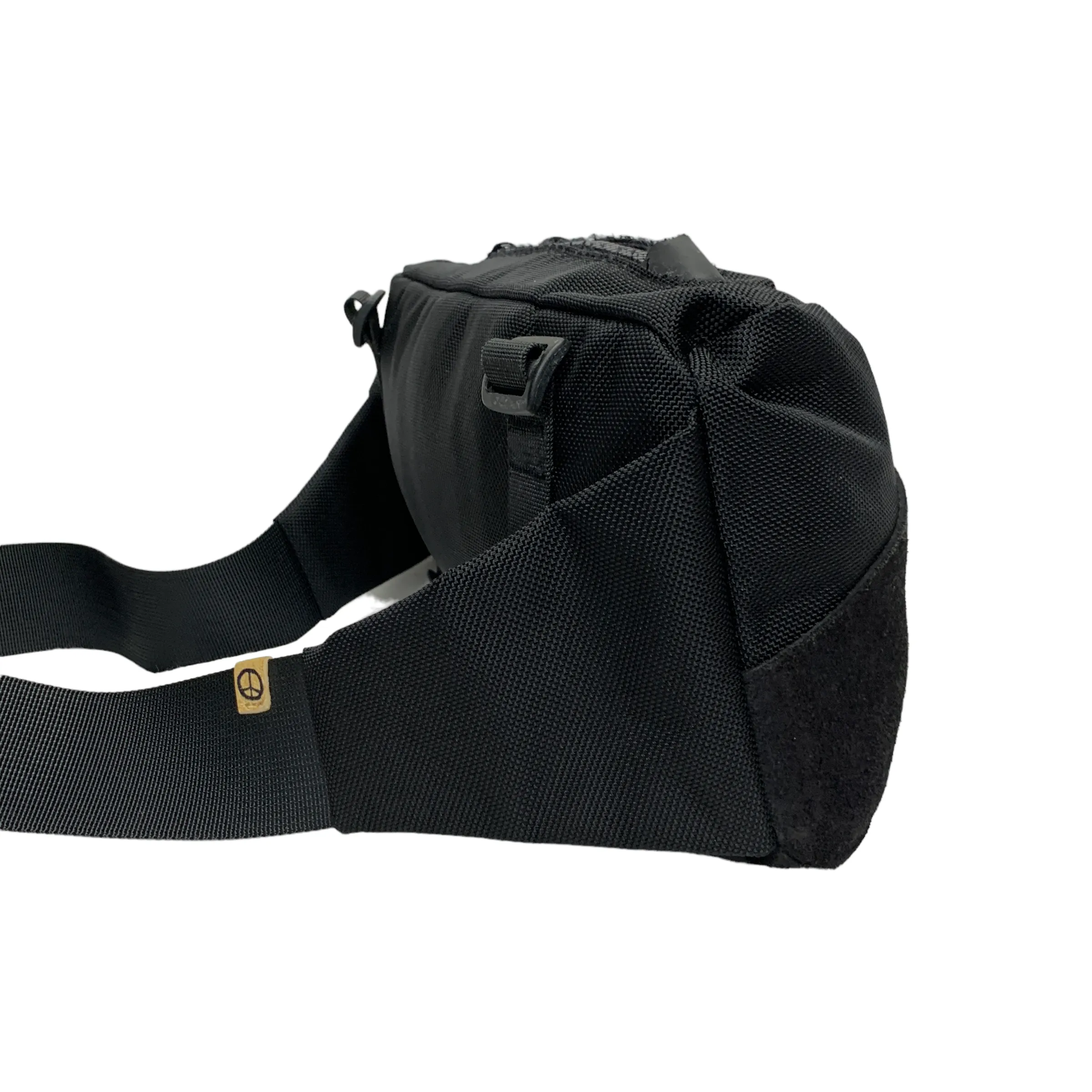 Visvim Ballistic Lumbar Mini Waist Shoulder Bag Black