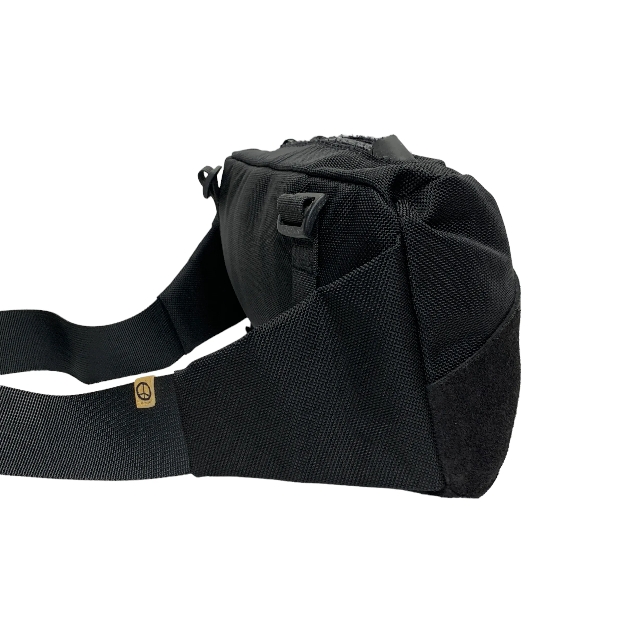 Visvim Ballistic Lumbar Mini Waist Shoulder Bag Black