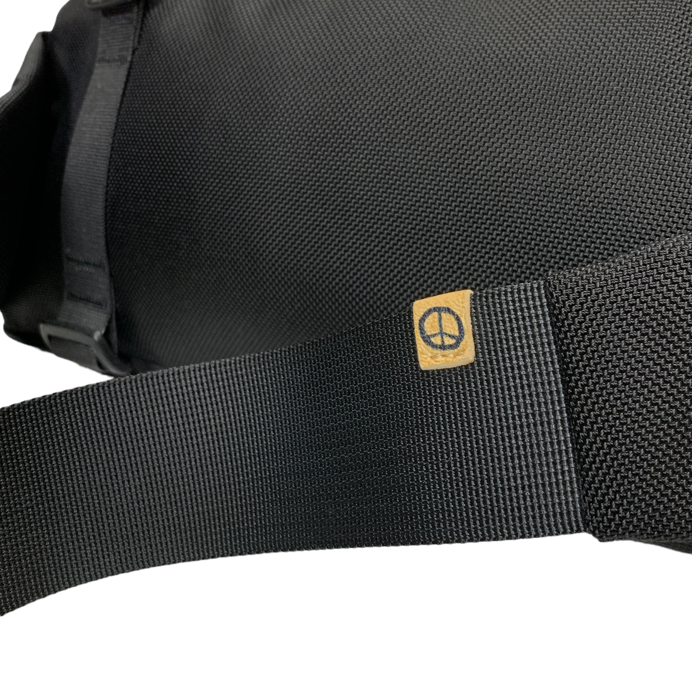 Visvim Ballistic Lumbar Mini Waist Shoulder Bag Black