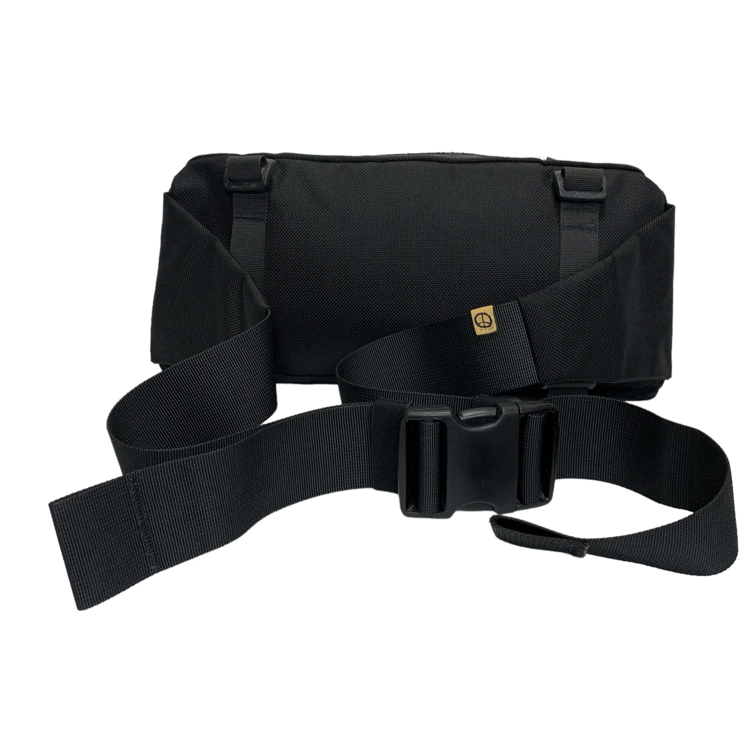 Visvim Ballistic Lumbar Mini Waist Shoulder Bag Black