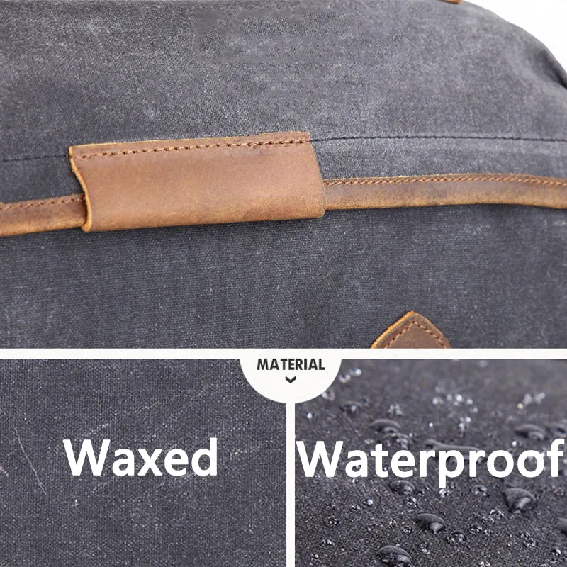 Waterproof Camera Bag Canvas Photography Messenger Bag