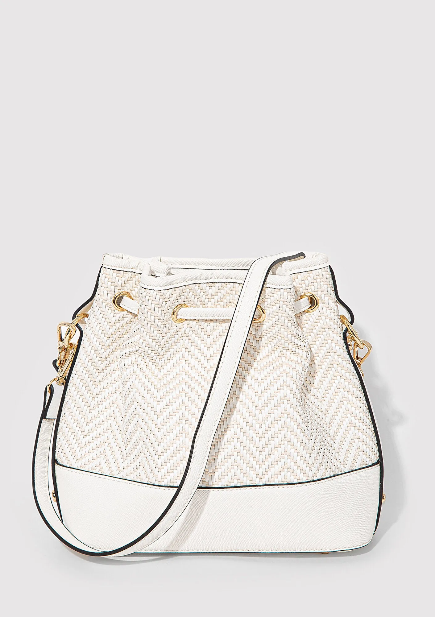 White Bucket bag