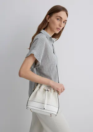 White Bucket bag