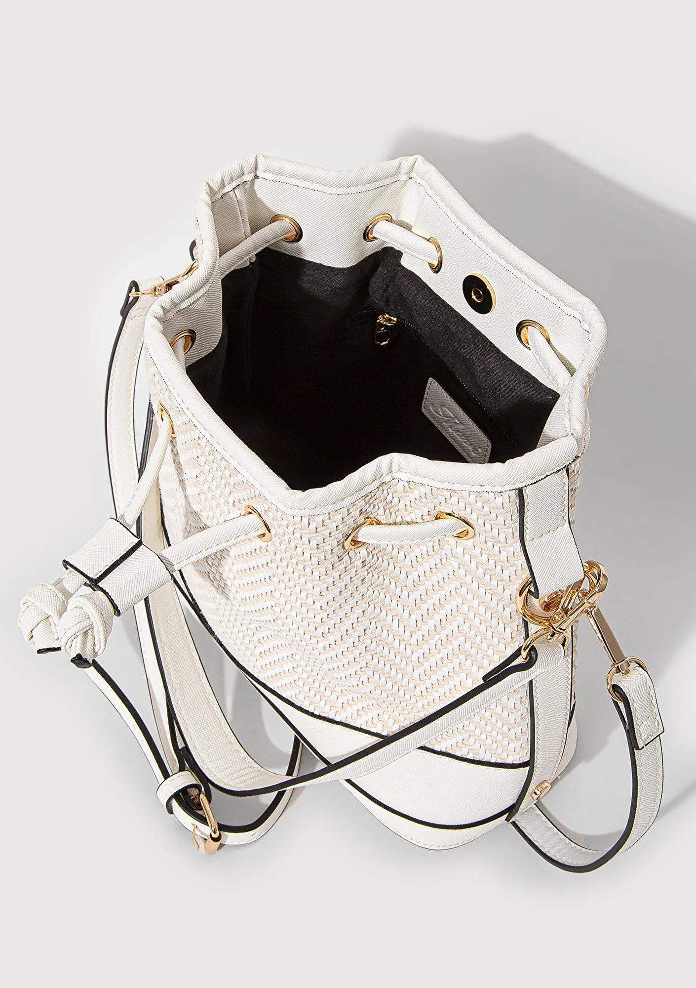White Bucket bag