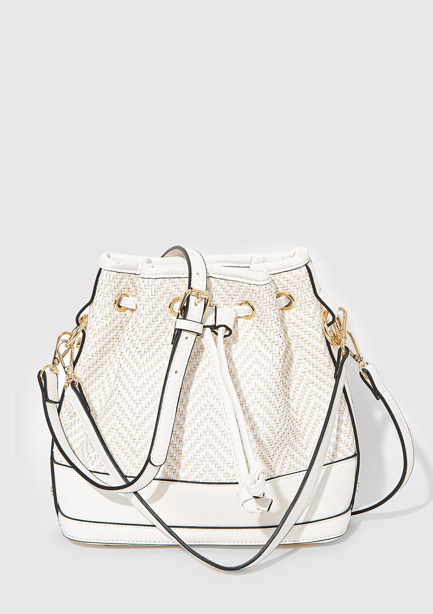 White Bucket bag