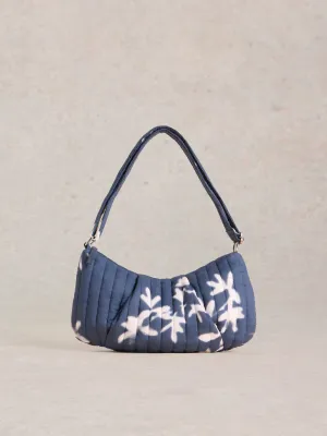 White Stuff UK Zoe Printed Sling Bag Navy Print