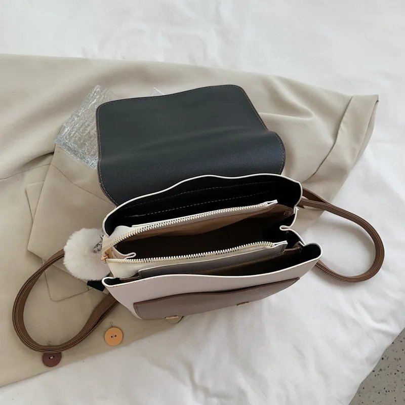 Women's Classy Leather Fashion Junior High Bags