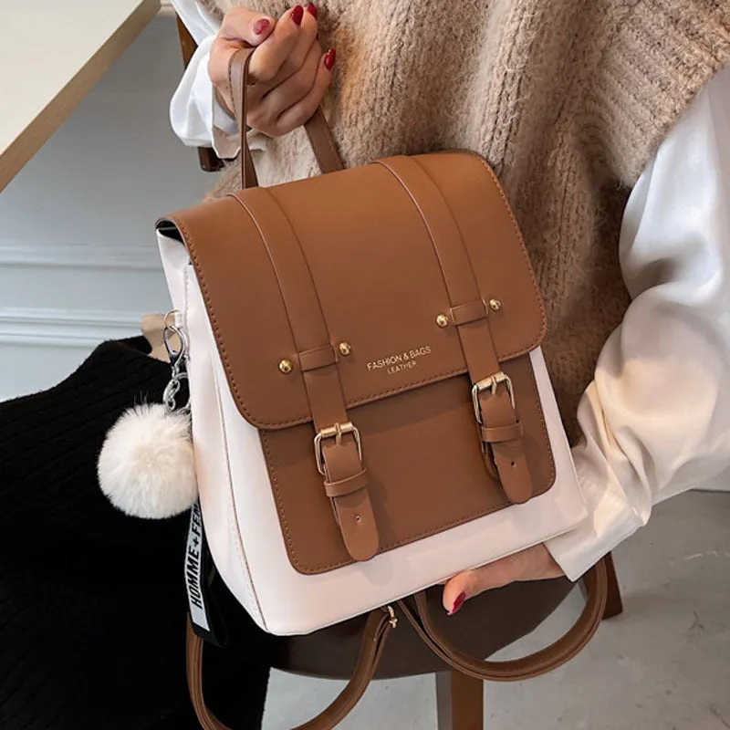 Women's Classy Leather Fashion Junior High Bags
