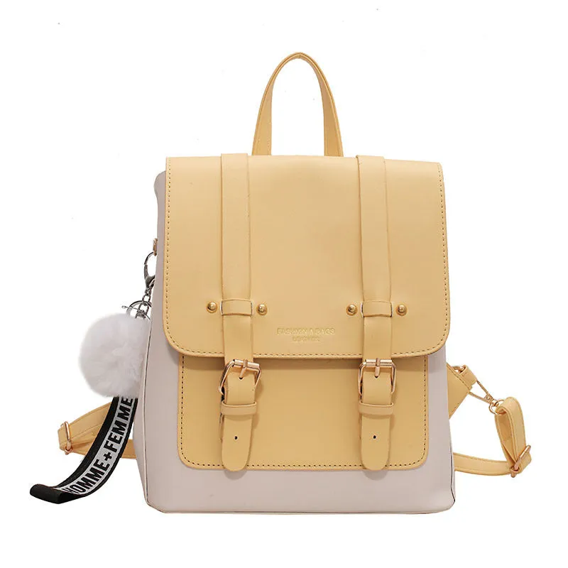 Women's Classy Leather Fashion Junior High Bags