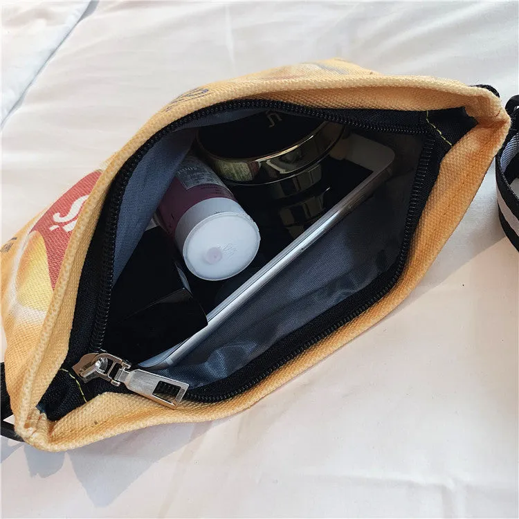Women's Potato Chips Personality Fashion Creative Idle Bags