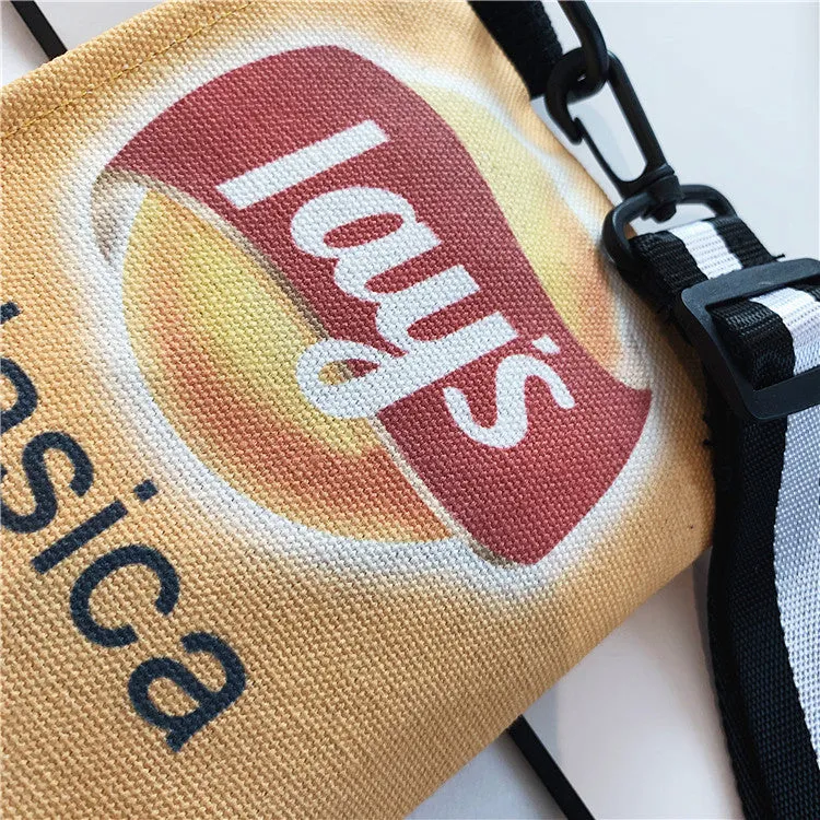 Women's Potato Chips Personality Fashion Creative Idle Bags