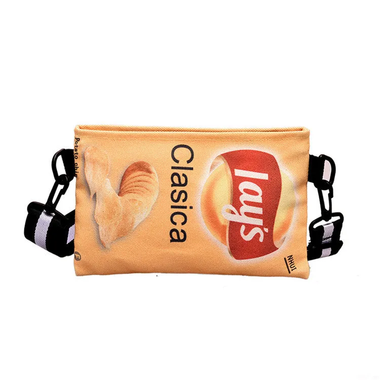 Women's Potato Chips Personality Fashion Creative Idle Bags