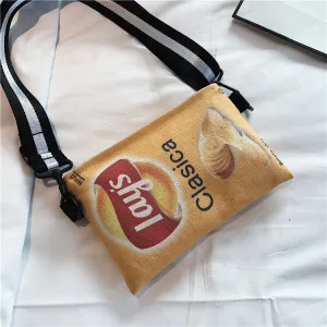 Women's Potato Chips Personality Fashion Creative Idle Bags
