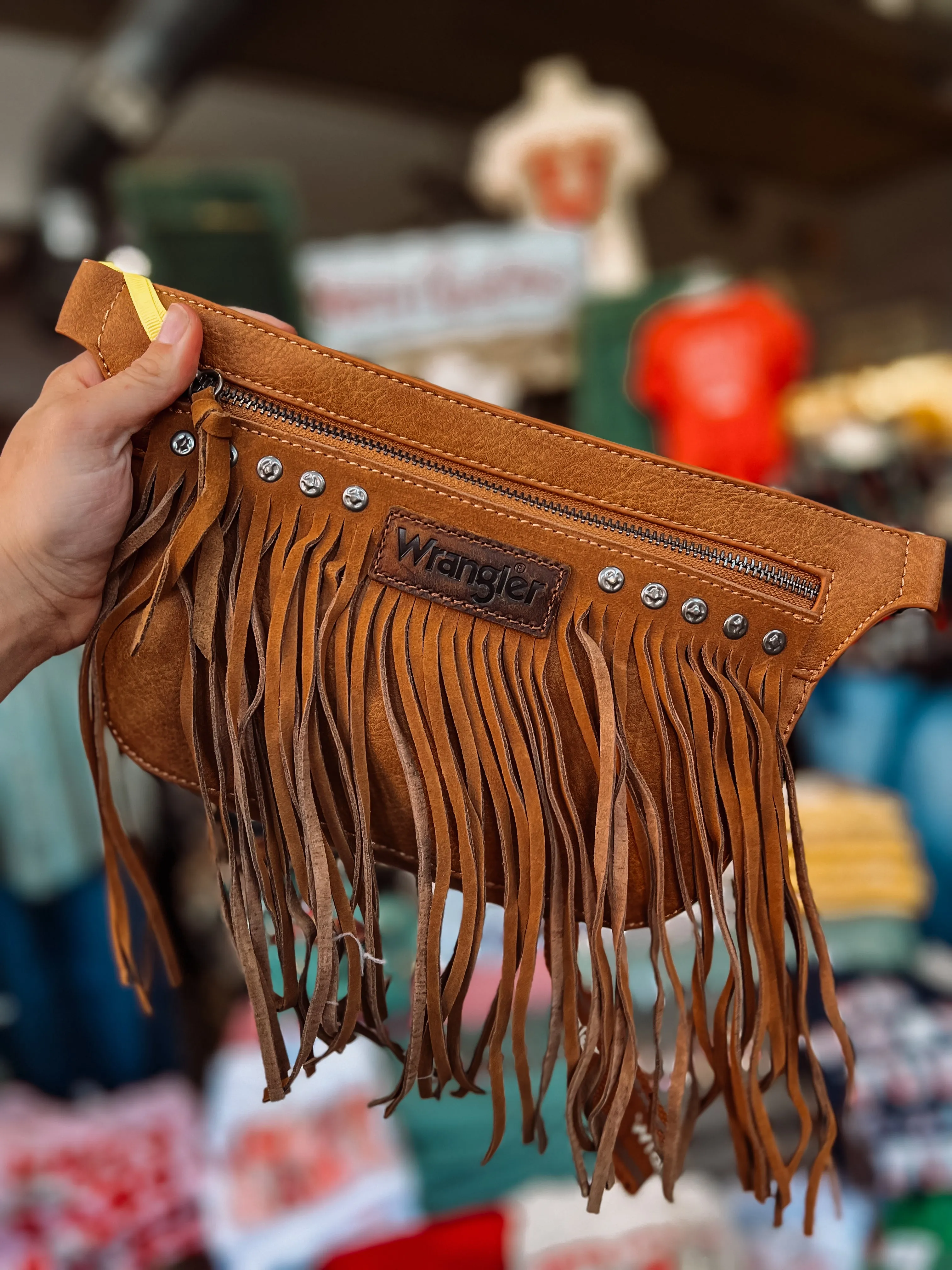 Wrangler Fringe Sling Bags