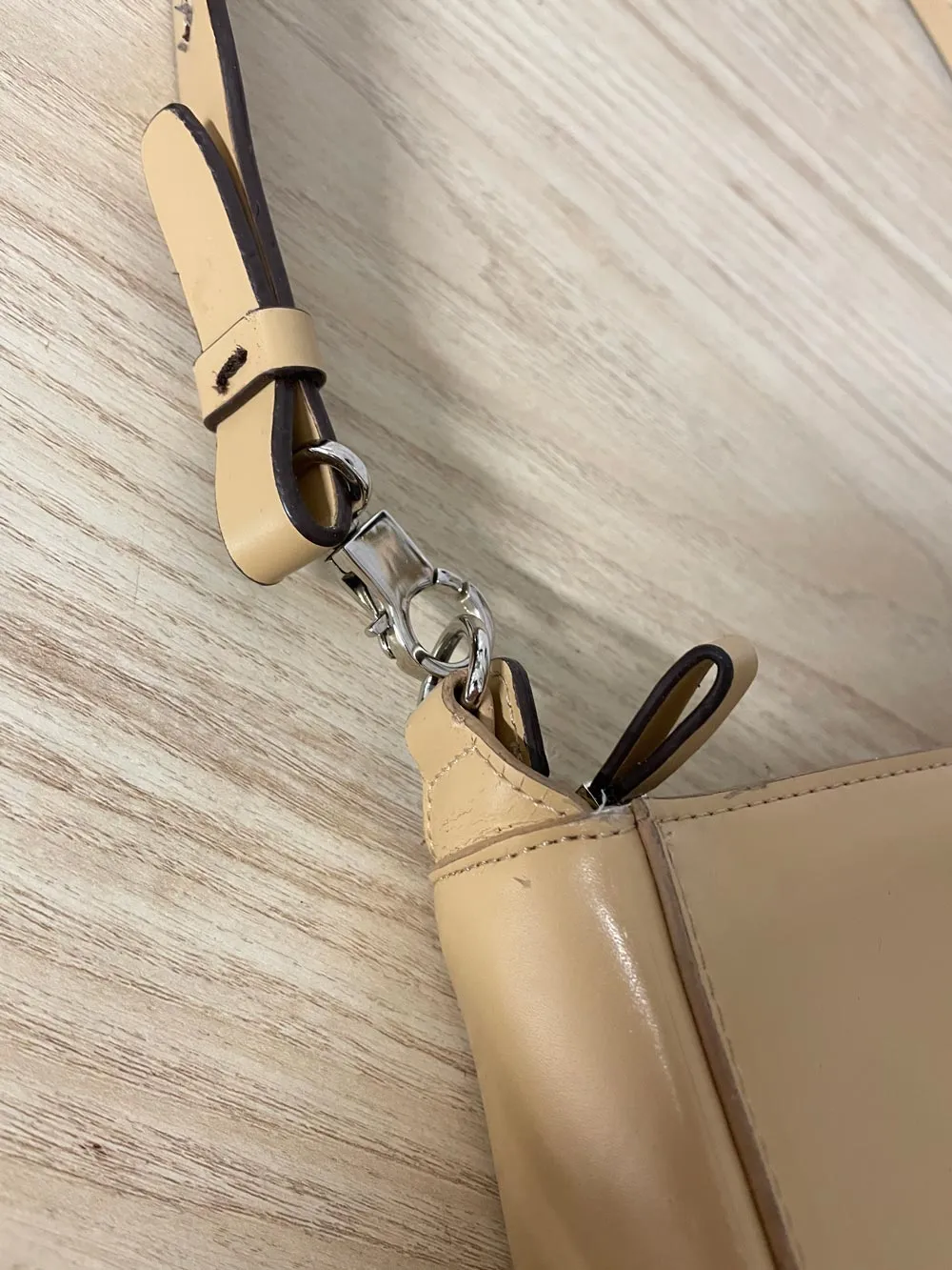 y2k elle faux leather structured shoulder bag