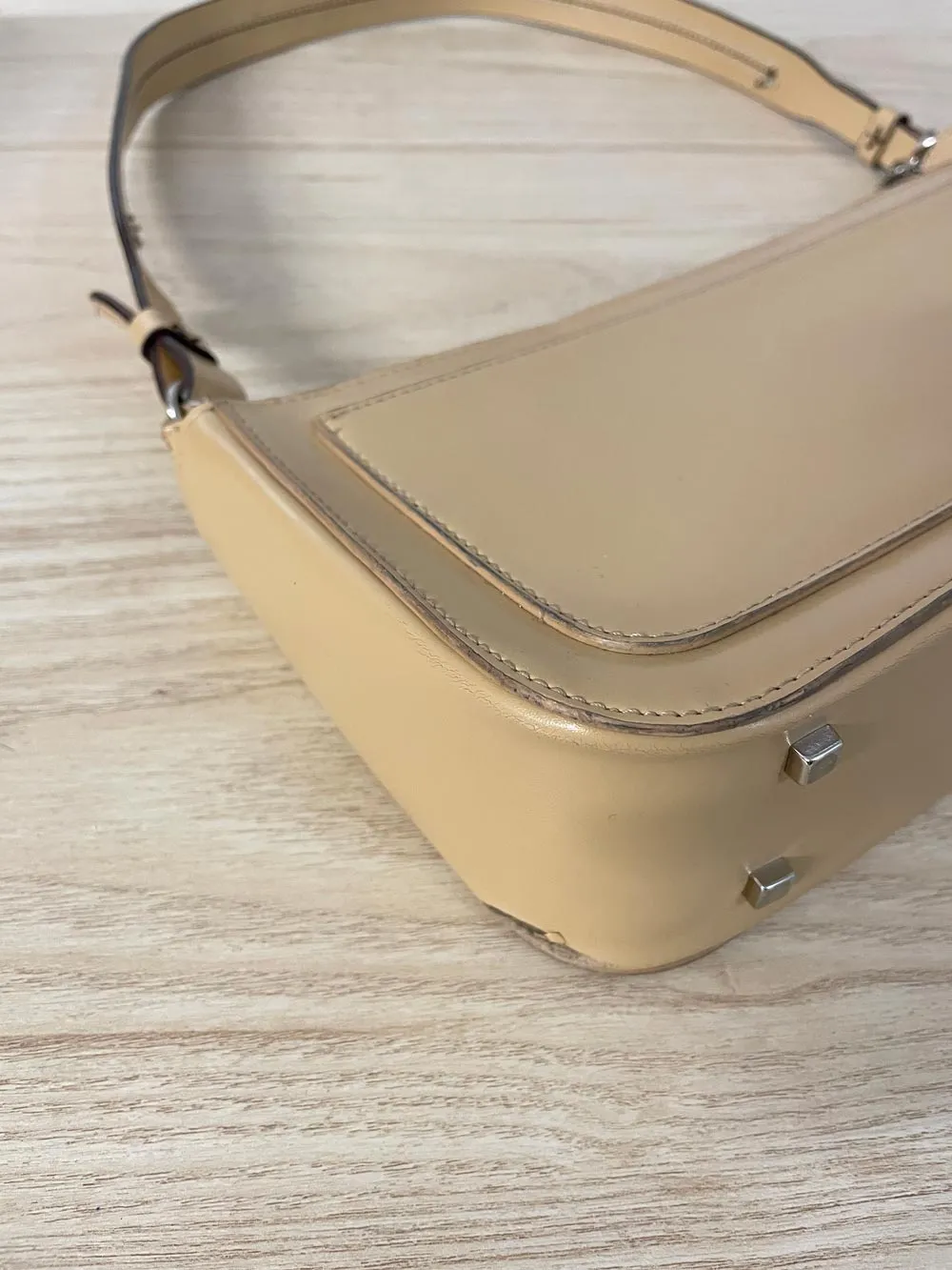 y2k elle faux leather structured shoulder bag
