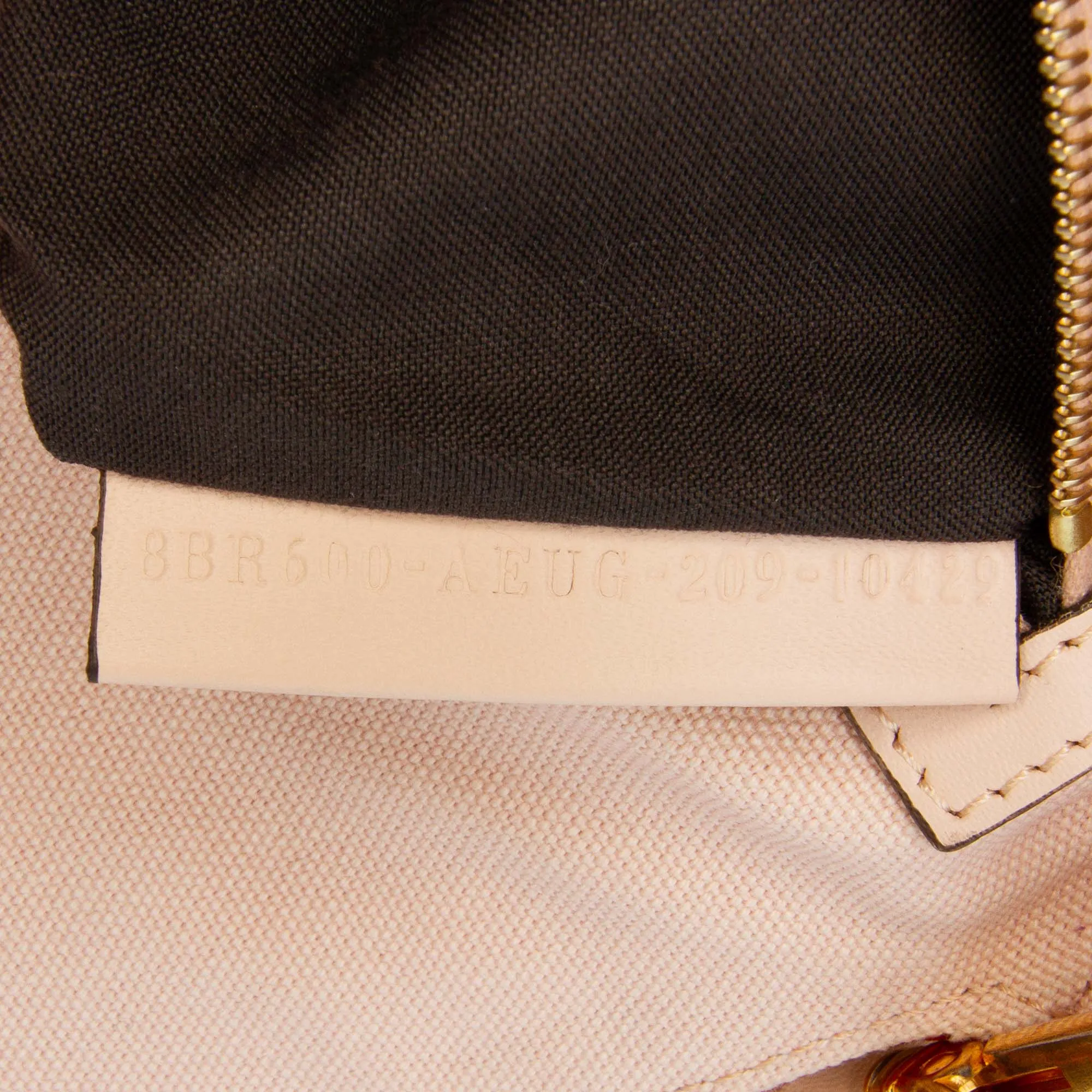 Zucca Embroidered Canvas Baguette Satchel